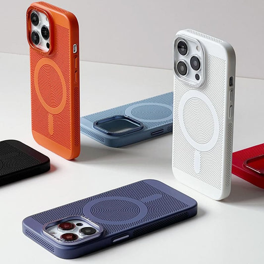 Breathable and Heat Dissipation Magnetic iPhone Case