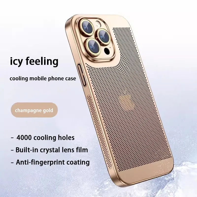 Electroplating Heat Dissipation iPhone Case