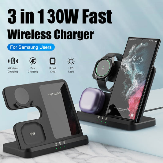 3 in 1 Wireless Charger Stand - S23 Series
