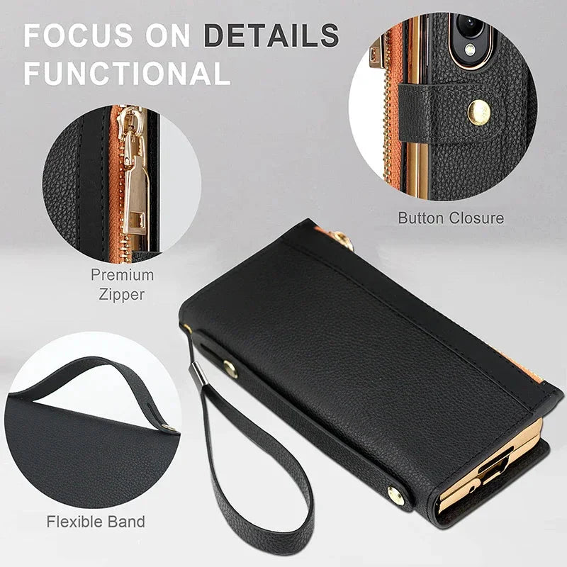 Flexi Z Fold 6, 5, 4 RFID Blocking Wallet Case