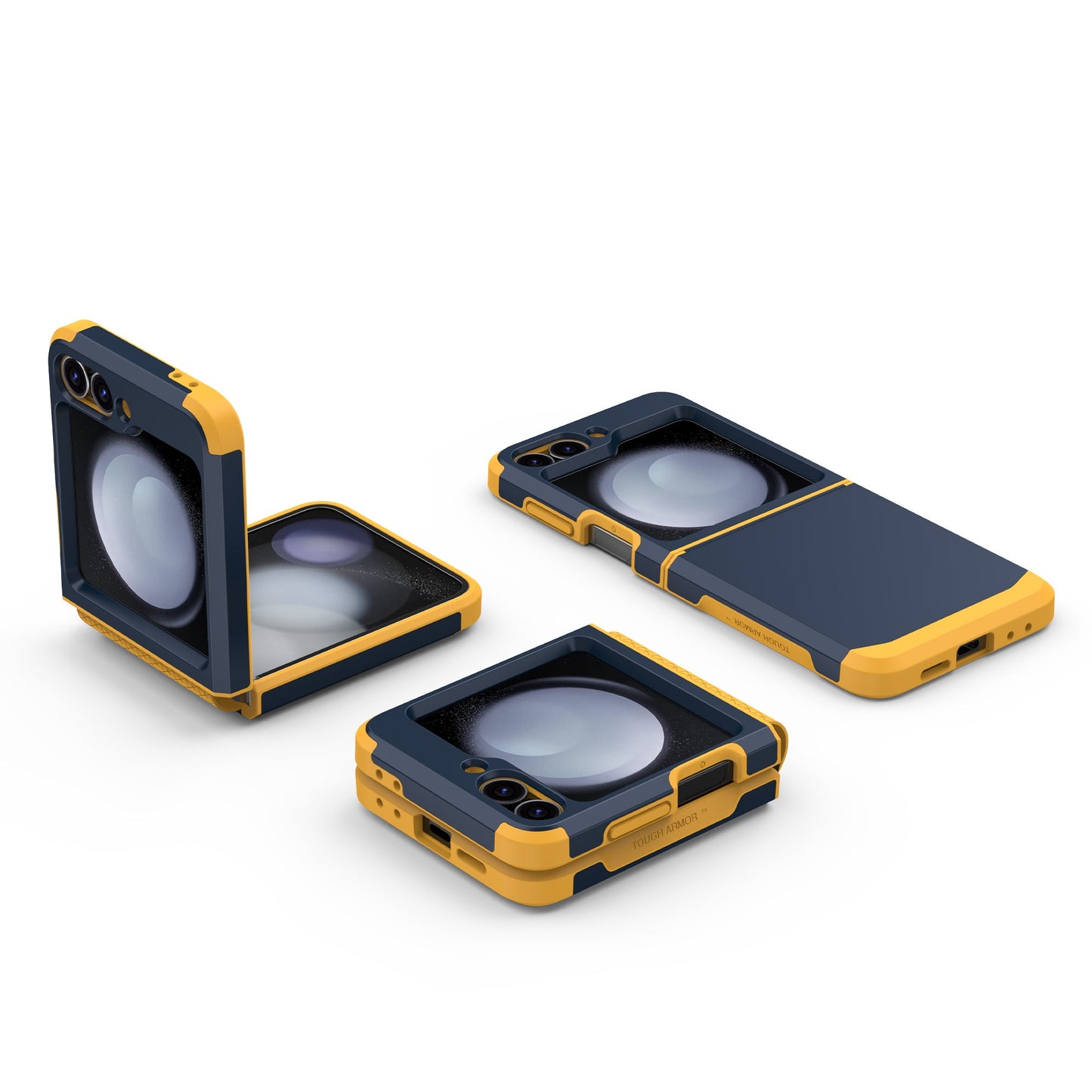 VelvetGuard Z Flip – Soft-Touch Hinge Protection Case with Shockproof Defense