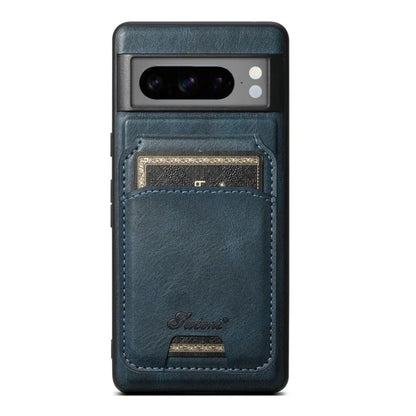 Luxury Leather Detachable Wallet Pixel 8 Pro, 8, 8A Case with Kickstand & MagSafe