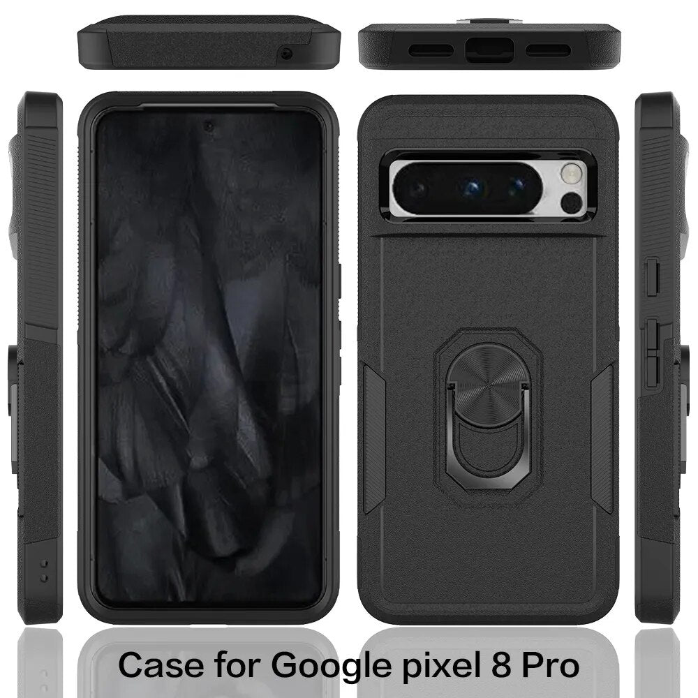 Pixel 8 Series ArmorRing ShockGuard Case