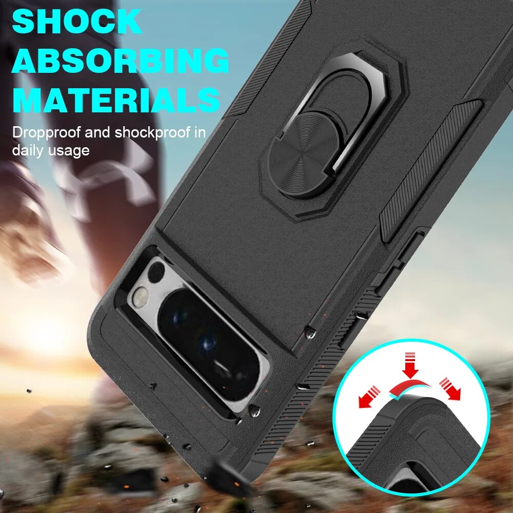 Pixel 8 Series ArmorRing ShockGuard Case