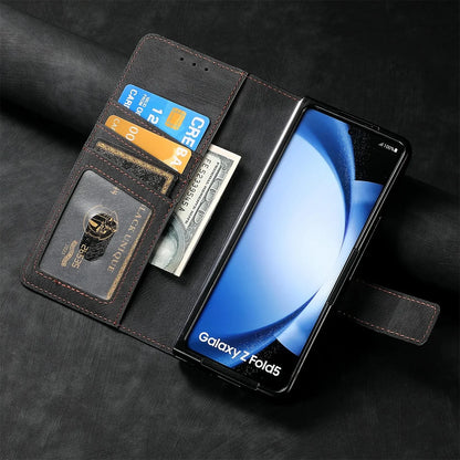 Luxury Leather  Z Fold 6, 5, 4 Wallet Case