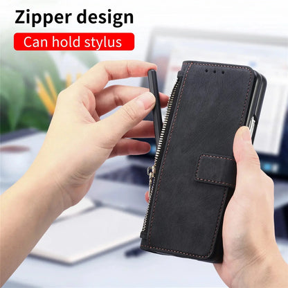 Luxury Leather  Z Fold 6, 5, 4 Wallet Case