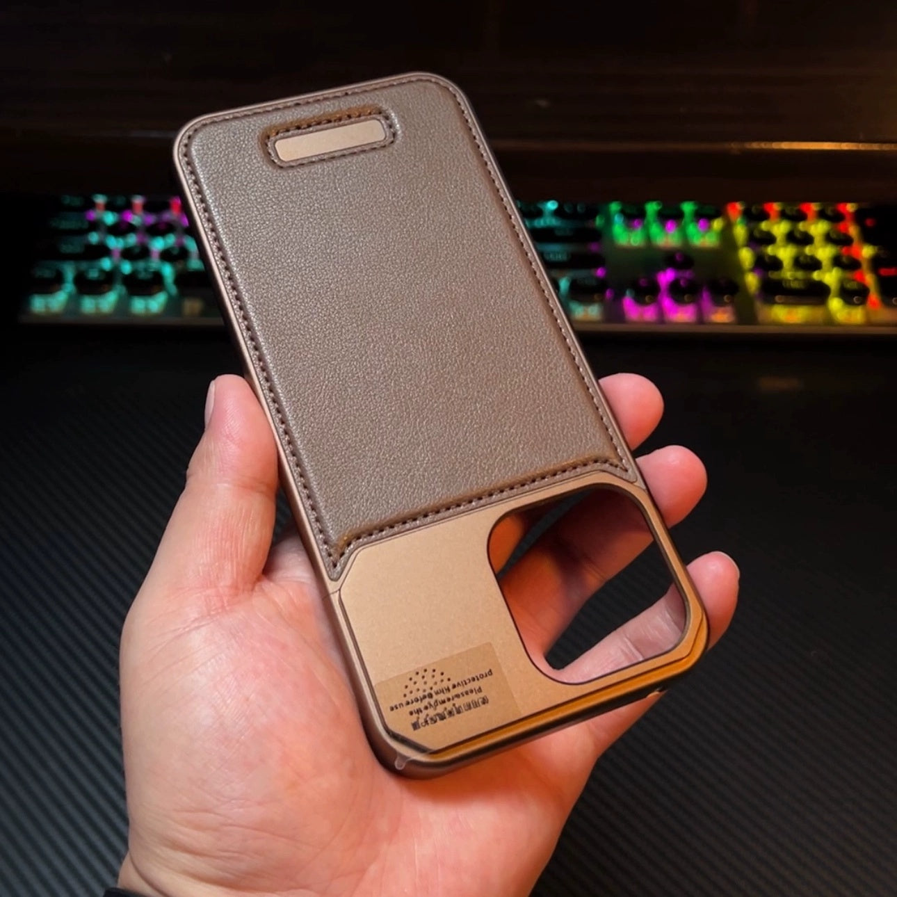 Cool Leather  iPhone 16, 15, 14 Magnetic & Heat Dissipating Case