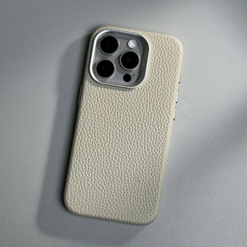 Luxe MagSafe  iPhone 16, 15 Slim Leathe Design Case