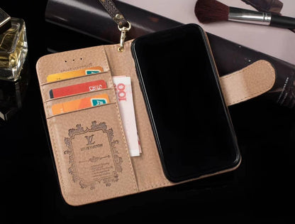 Sophisticated Elegance LV iPhone Wallet Case