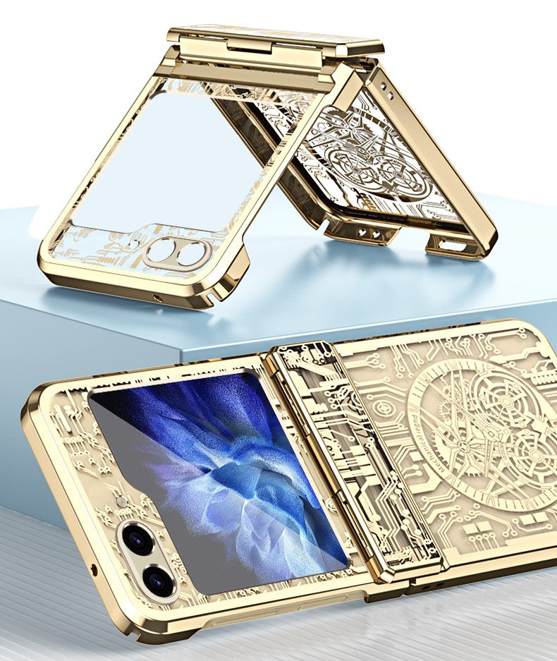 Machine  Z Flip 6, 5G Electroplating Case