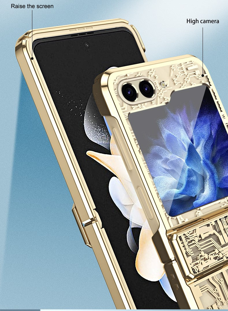 Machine  Z Flip 6, 5G Electroplating Case