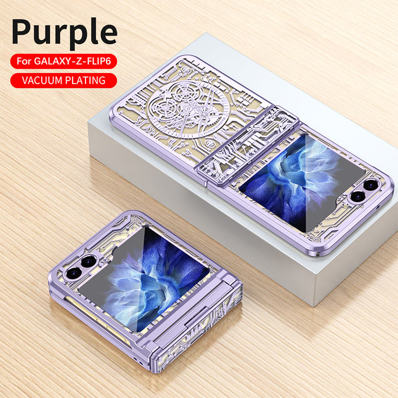 Machine  Z Flip 6, 5G Electroplating Case