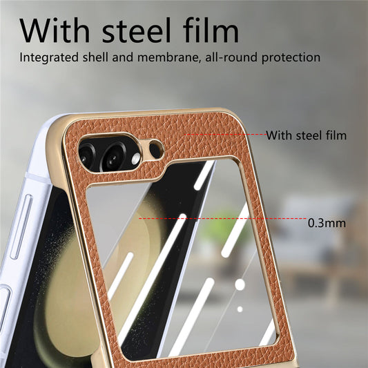 Slim Fit Glass Guard Shockproof Z Flip 6, 5 case