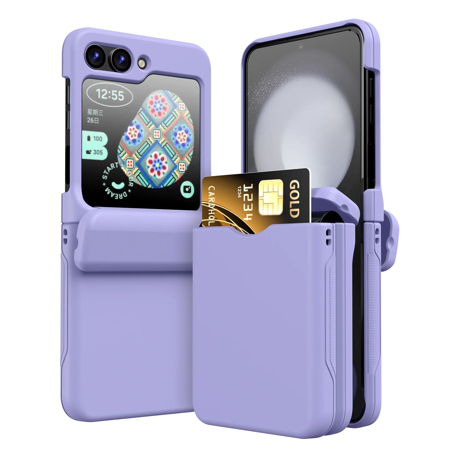 Guard Z Flip 5, 4 Card Insertion Case