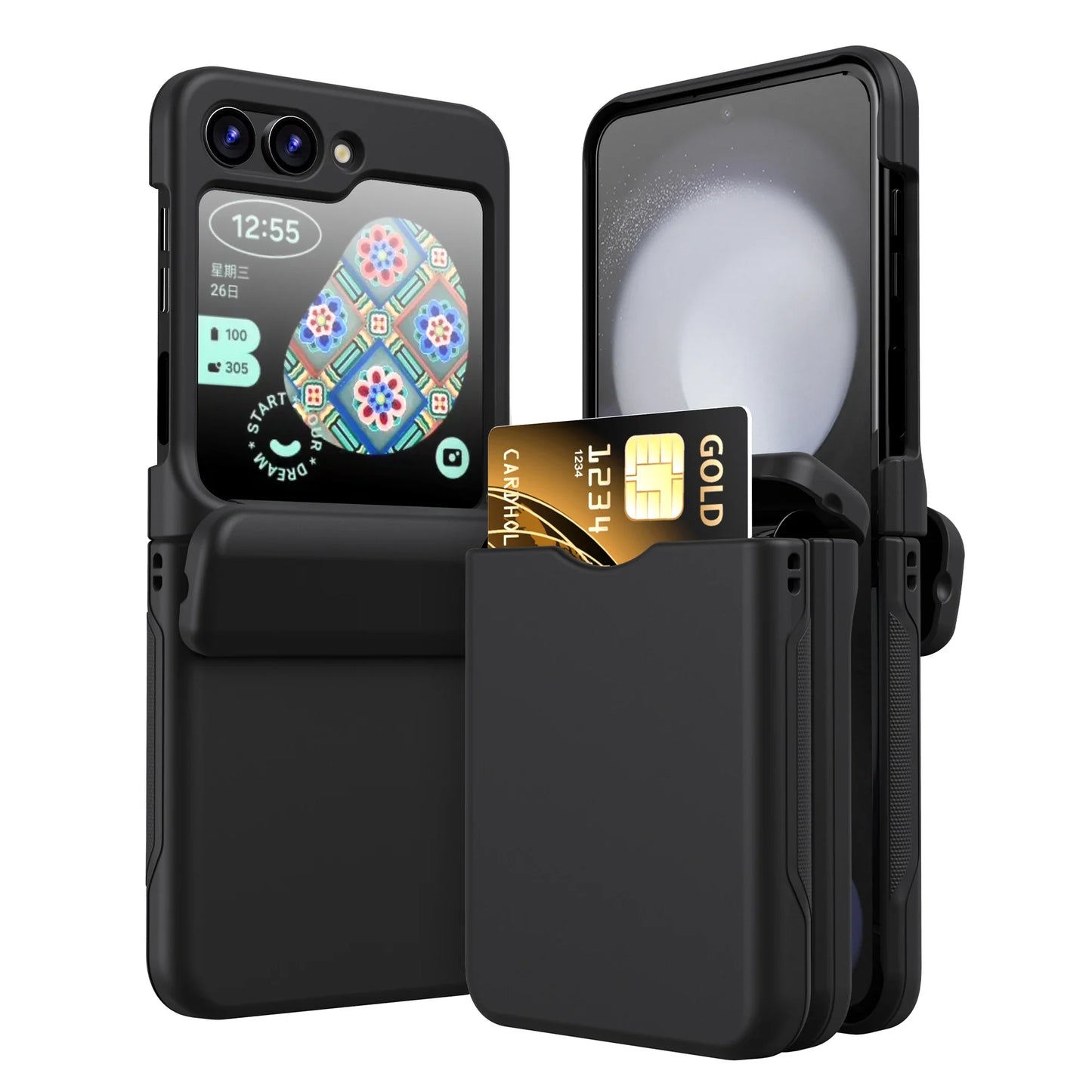 Guard Z Flip 5, 4 Card Insertion Case