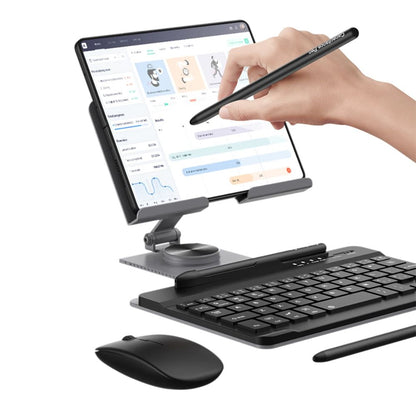 Desk Z Fold Wireless Keyboard, 360° Stand, Mouse, Pen Set