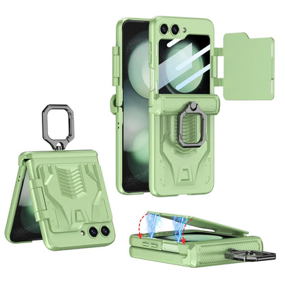 Hinge Z Flip 5, 6 Toughened Film Armor Case