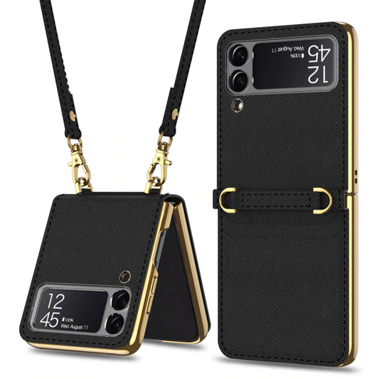 Luxury Wallet Case - Z Flip 3