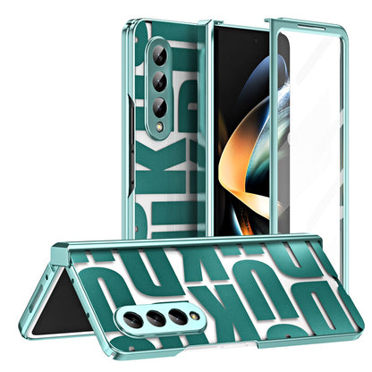 LuxuryTransparent Plating Case - Z Fold 5