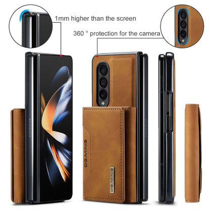 2-In-1 Magnetic Leather Wallet Case - Z Fold 5