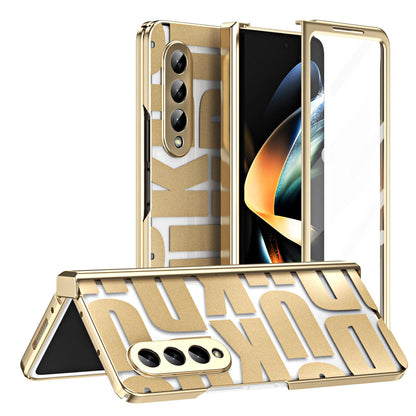 LuxuryTransparent Plating Case - Z Fold 5