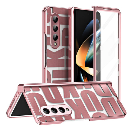 LuxuryTransparent Plating Case - Z Fold 5