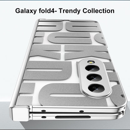 LuxuryTransparent Plating Case - Z Fold 5