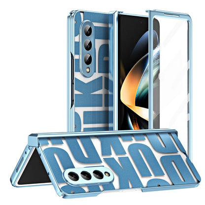 LuxuryTransparent Plating Case - Z Fold 5